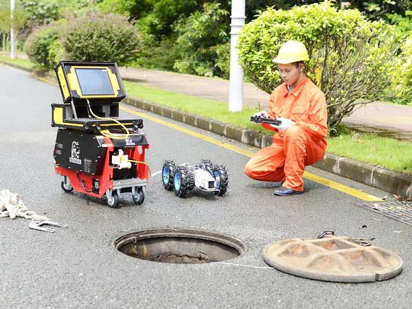 东升镇管道机器人检测
